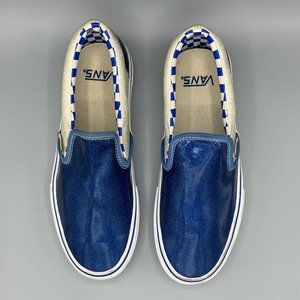 RARE- Vans Blue Sneakers in Patent Leather  - FL-SH-080